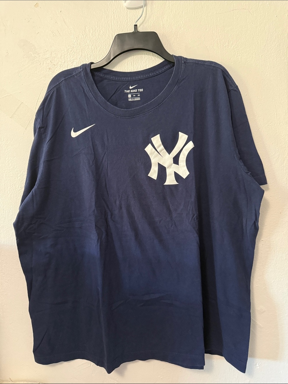 Yankees Nike Tshirt Mens XXL Blue Jeter #2 NY Yankees MLB Baseball
